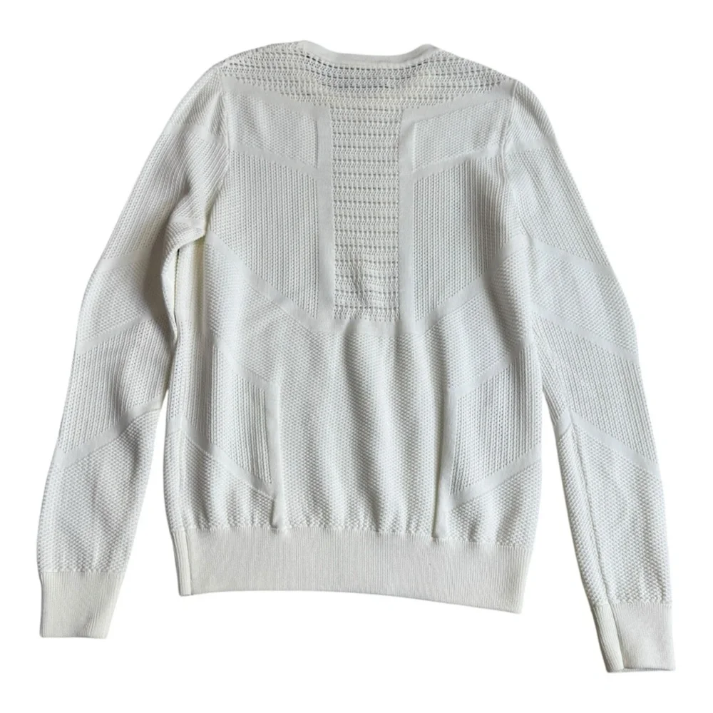 Torn by Ronny Kobo Faige Pointelle Perforated Sweater size S